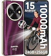 OUKITEL C59 Pro Unlocked Android Phones - 6.88”HD+ Display Android 15 10000 mAh Battery 24GB +256...