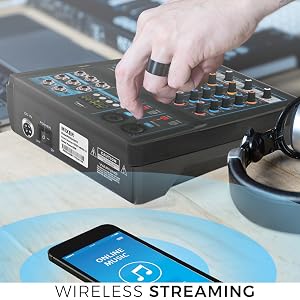 DJ Audio Mixer, Audio Mixer, DJ controller sound mixer, sound mixer, Bluetooth Audio mixer,