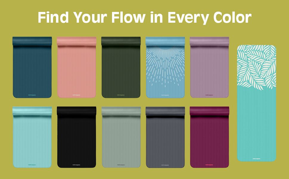 Retrospec Solana 1&amp;#34; Yoga Mat