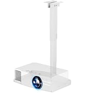 PUTORSEN Adjustable Projector Ceiling Mount,Universal Projector Shelf for Ceiling and Wall, Holds...