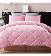 Decroom Lightweight Full Comforter Set with 2 Pillow Sham - 3 Pieces Set - Quilted Down Alternati...