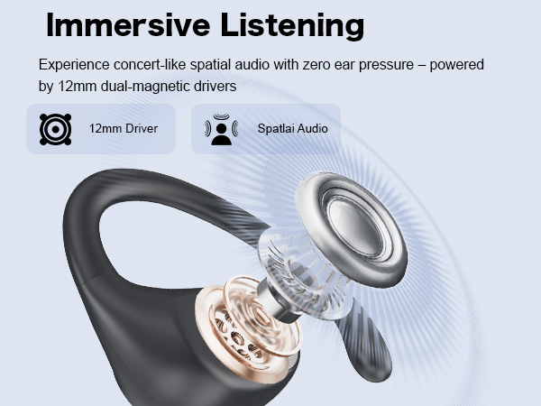 KIMHOST 020 Open Ear Headphones