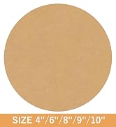 Numola 8 Inch Round Air Fryer Liners Disposable, Parchment Paper Sheets, Non-Stick Baking Paper f...