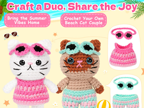 crochet cat kit