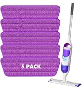 Reusable Mop Refill Pads Compatible with Swiffer PowerMop, Microfiber Power Mop Refills Machine W...