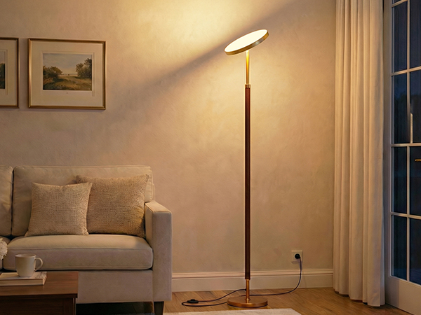lamp in the living room