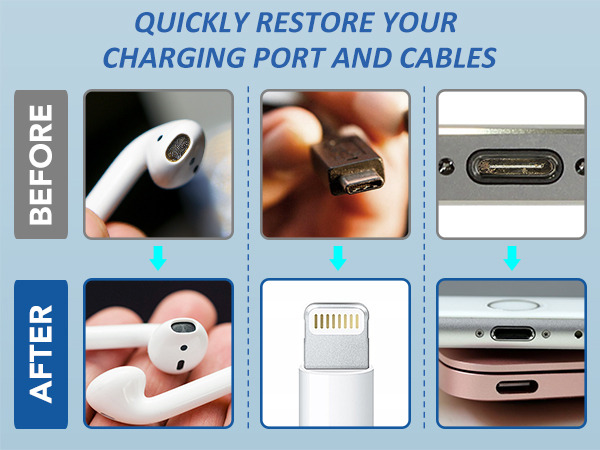 phone charger cleaning kit