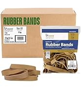 Upgrade Office Supply UPG234105CS Rubber Bands, Size 105 (5 x 5/8), 1200 Bands, 20 lb Case, USA