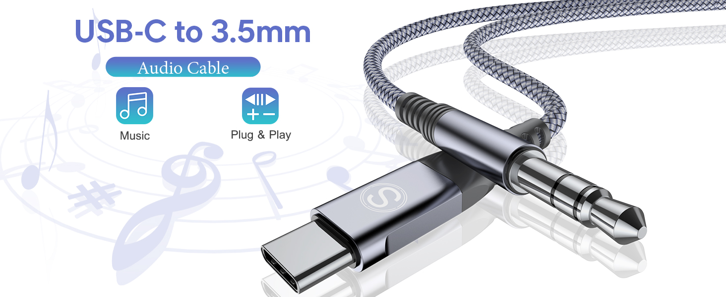usb c to 3.5mm