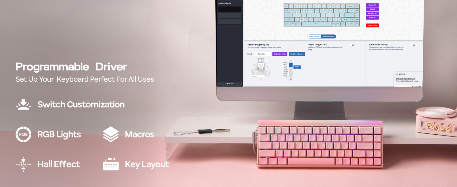 Wired Magnetic Gaming Keyboard