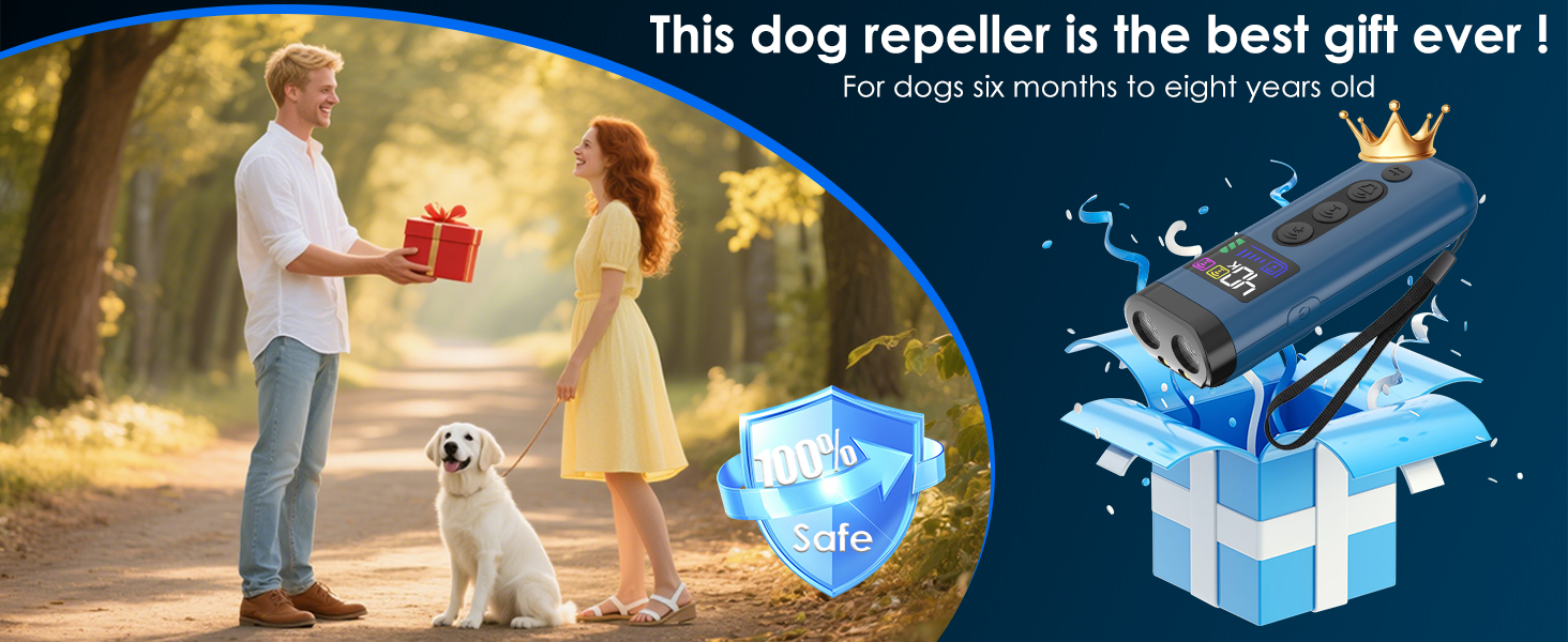 For dogs six months to eight years old