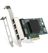 EDUP Gigabit Quad Port Ethernet Card Server Adapter NetXtreme BCM5719 RJ45 Quad-Port Network Card...