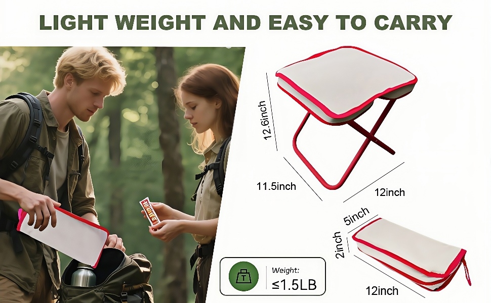 camping foot stool