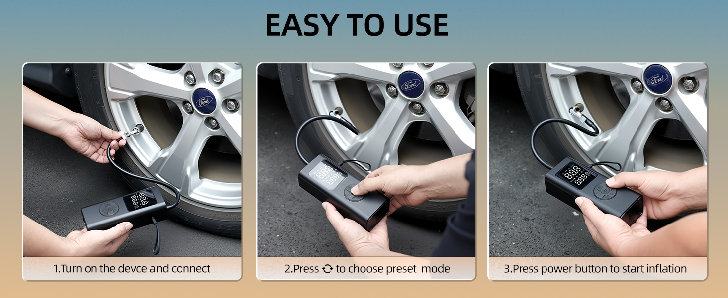 travel air compressor for car tires