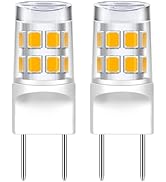 Ddlisu G8 Led Bulb Dimmable, 20-25W Halogen Equivalent, Warm White 3000K, Under Microwave Light B...