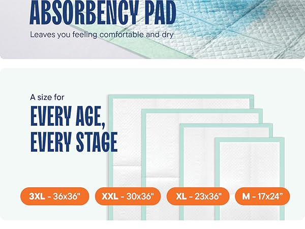 disposable underpads for incontinence