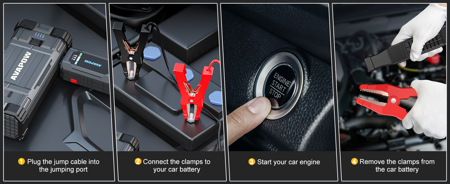 AVAPOW JUMP STARTER