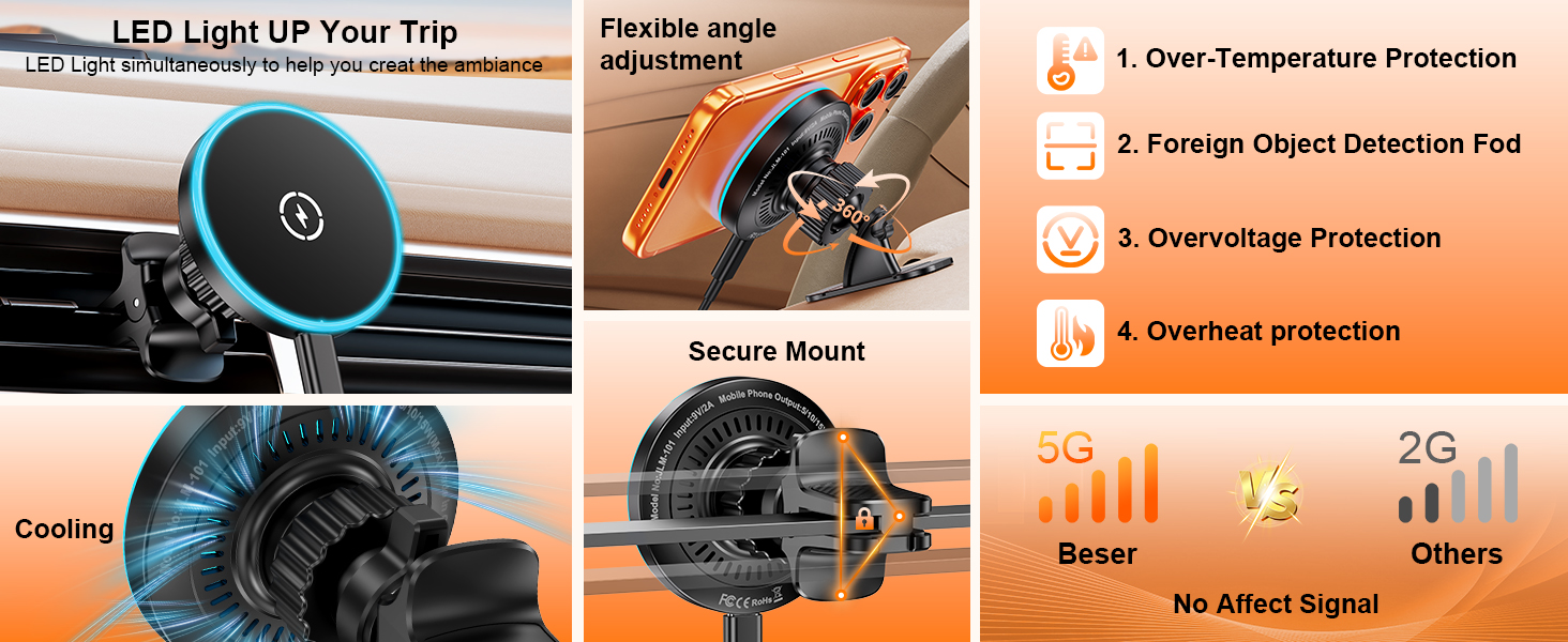 mag safe car charger