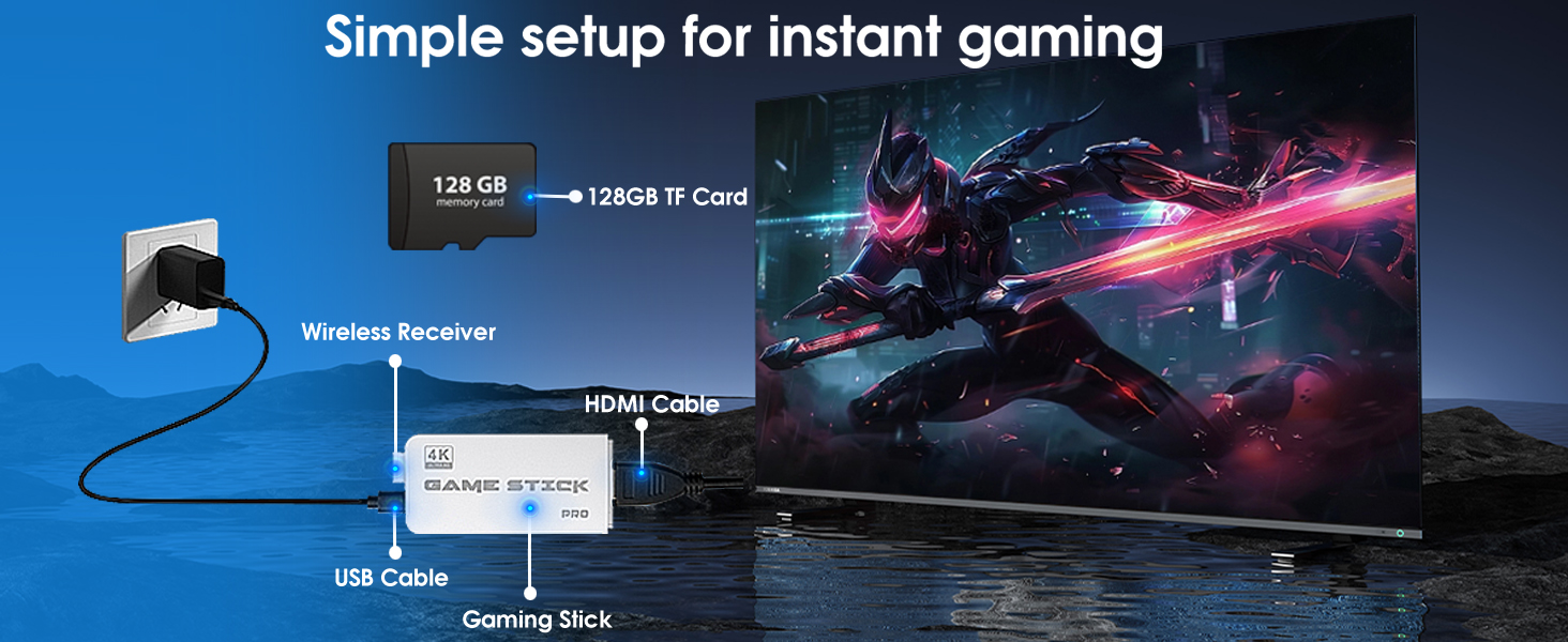 Wireless Retro Game Console