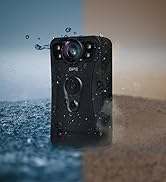 Transcend DPB40 DrivePro Body Camera 128GB, STARVIS 2 Police Body Camera with 1440P QHD/IP68 Wate...