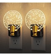 DORESshop LED Night Light[2 Pack], Decorative Bubble Night Light Plug Into Wall with Dusk-to-Dawn...