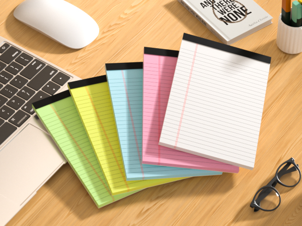 color notepad