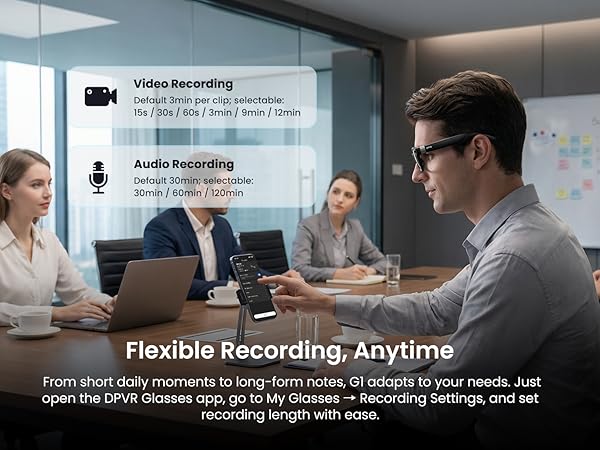 recording glasses