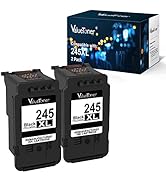Valuetoner Ink Cartridge Replacement for Canon 245XL PG-245XL PG245XL PG-243 for MX492 MX490 MG30...