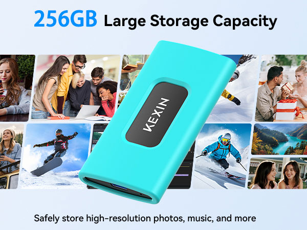 256GB External Hard Drive