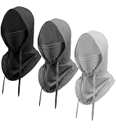 3 Pack Cooling Balaclava Mask for Men Women - Sun UV Protection Hood Face Cover for Cycling Skiin...
