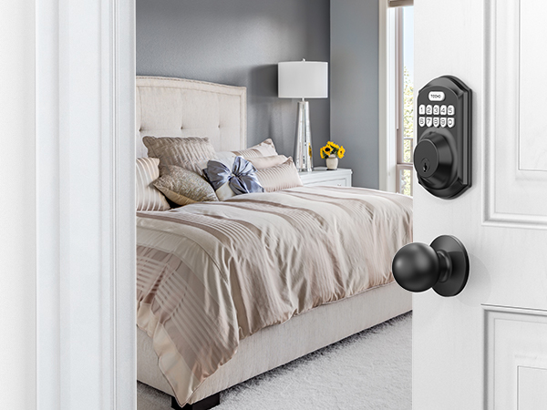 Suitable for front, side, back, basement, and garage doors