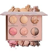 LAURA GELLER Baked Icons Complete Full Face Palette, Light | All-in-One Makeup Palette with Baked...
