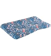 MOSISO Keyboard Stand with Wrist Rest, Painted Flowers Ergonomic Keyboard Riser with Wrist Rest S...