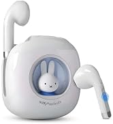 MIPOW Next-Gen x Miffy 2025 Wireless Earbuds, BT5.3 36H Playtime AI ENC Noise Cancelling IPX7, Bl...