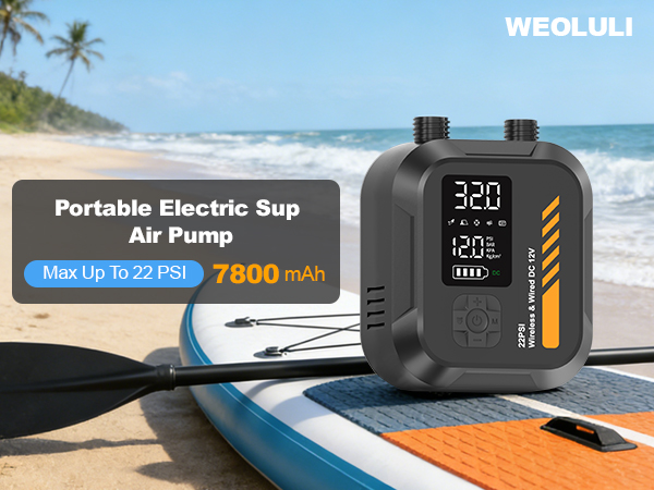 paddle board pump