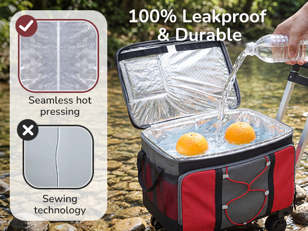 ninja cooler with wheels