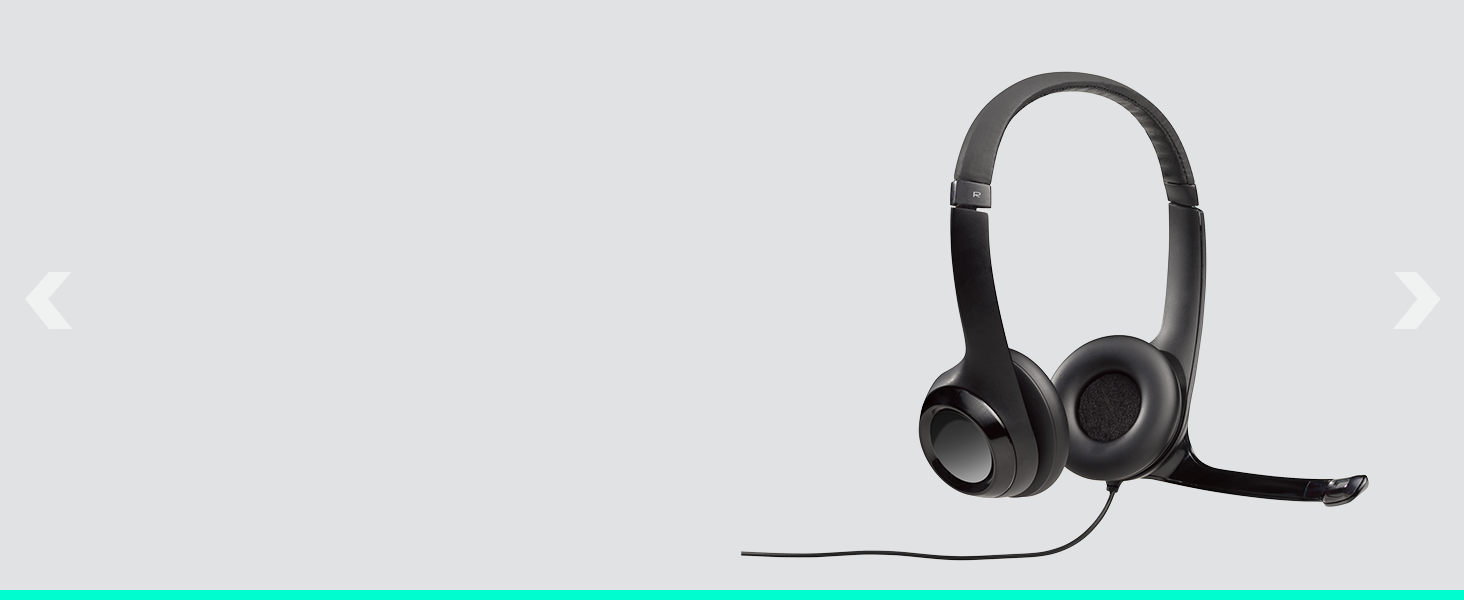 h390 wired headset