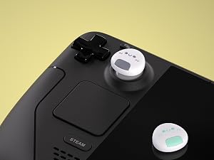 Thumb Grip Caps for Steam Deck LCD, Silicone Thumbsticks Grips Joystick Caps for Steam Deck OLED