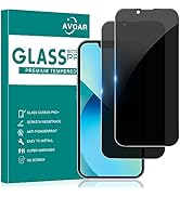AVOAR 2 Pack Privacy Screen Protector for iPhone 14/iPhone 13/iPhone 13 Pro, Privacy Screen iPhon...