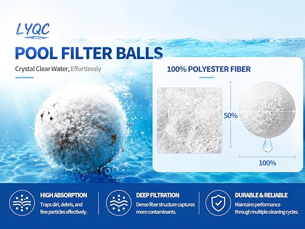 pool filter balls
