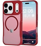 Diverbox for iPhone 17 Pro Max Case, Compatible with MagSafe [Strong Magnets] Translucent Matte S...