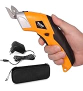 Cordless Electric Scissors, VLOXO Cardboard Cutter Electric Fabric Scissors Box Cutter with Blade...