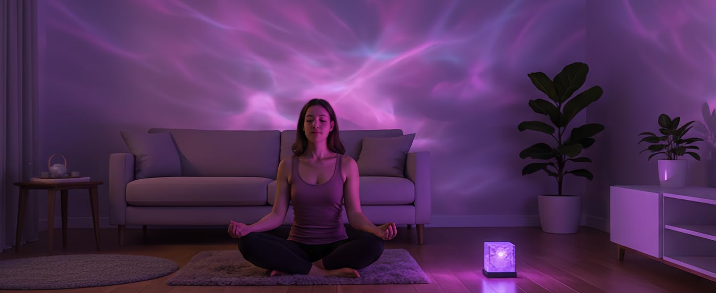 shower lights for relaxing spa