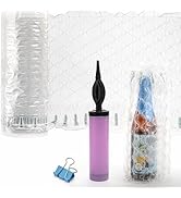 Tebery 11.8" x 164 Ft Inflatable Air Cushion Wrap Roll for Shipping, Large Air Column Bags with P...