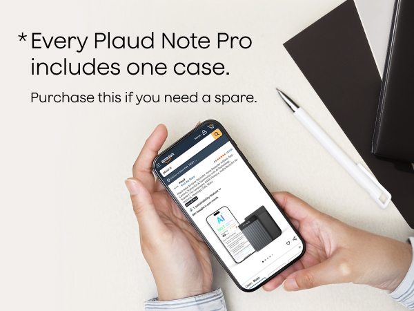 Magnetic Protective Case for Plaud Note Pro
