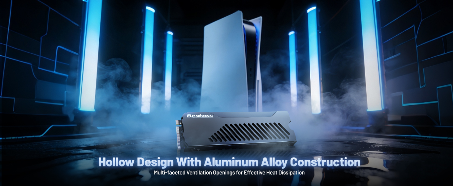 Incorporates A Multi-Sided Hollow Cooling Design And Is Built With Aluminum Alloy Construction