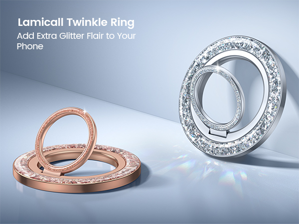 lamicall twinkle ring glitter bling bling sparkle