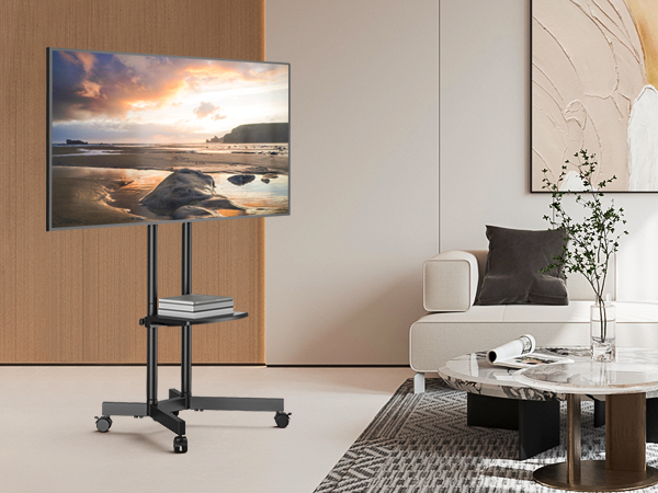 Rolling TV Stand
