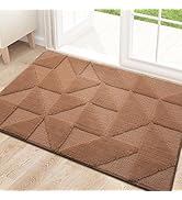 OLANLY Door Mats Indoor, Non-Slip, Absorbent, Dirt Resist, Entrance Washable Mat, Low-Profile Ins...