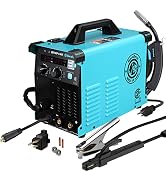 DuraTech Mig Welder Machine, 140 Amp Stick Welder Tig Welder Flux Core Mig Welder 3 IN 1, Dual-Di...